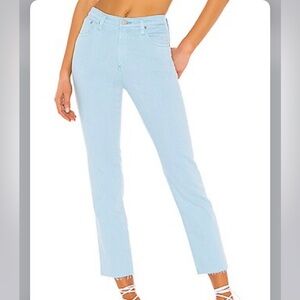 AG Isabelle High Rise Straight Crop